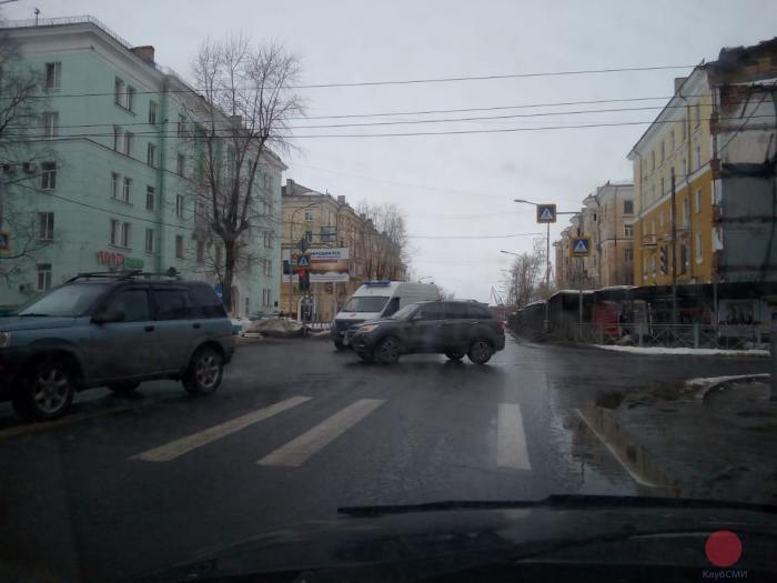 В Северодвинске произошло ДТП с участием пешехода